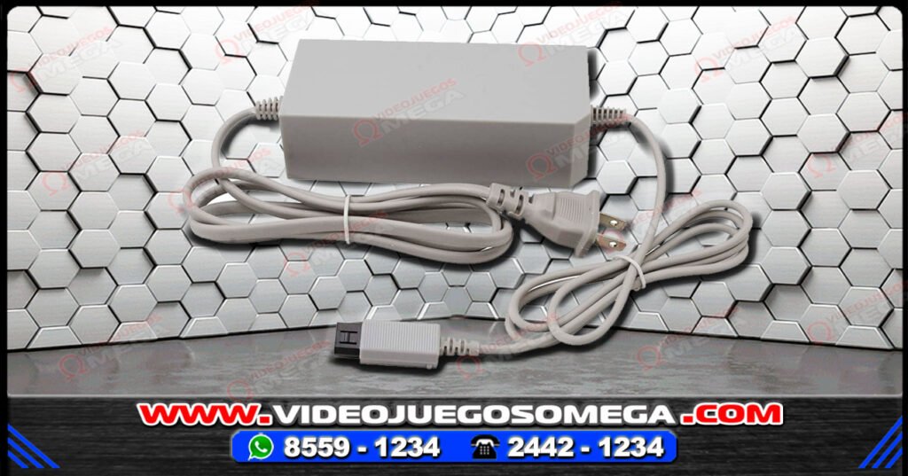 Adaptador Corriente Nintendo Wii 220V disponible en Costa Rica