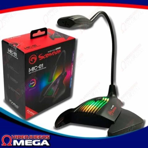 Microfono Gaming Scorpion MIC01 - PC | VideoJuegos Omega Costa Rica