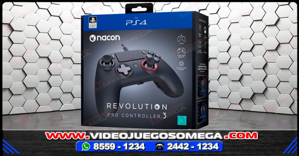 Nacon Revolution Pro Controller 3 para PS4 y PC disponible en Costa Rica