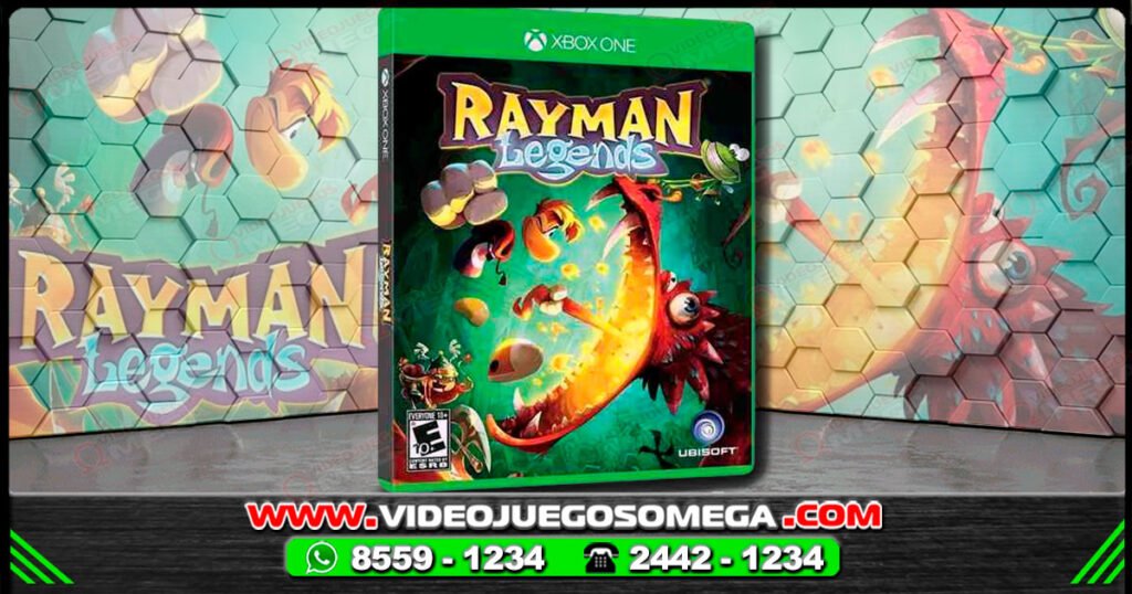 Rayman Legends para Xbox One disponible en Videojuegos Omega Costa Rica
