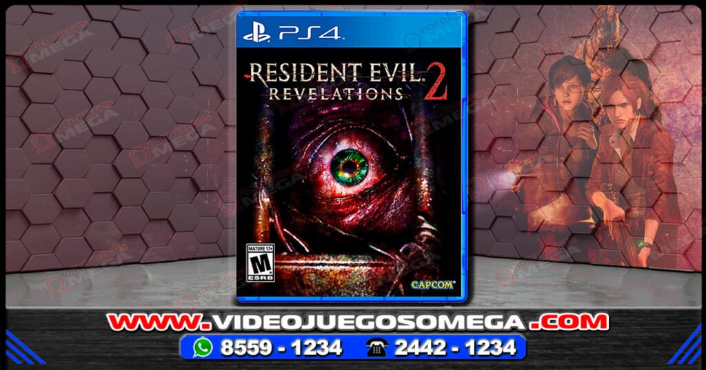 Portada del videojuego Resident Evil Revelation 2 para PS4 en Costa Rica