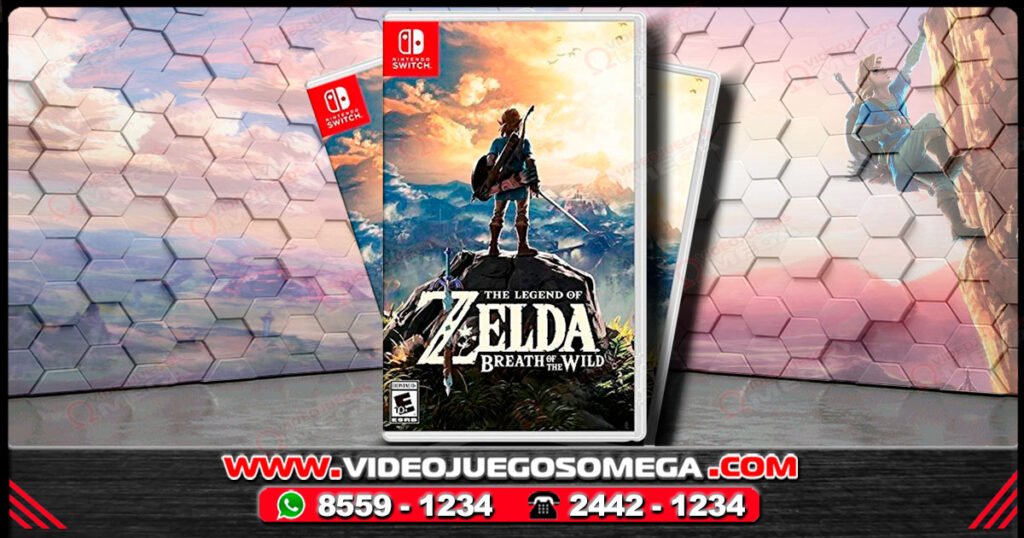 The Legend of Zelda Breath of the Wild para Nintendo Switch en Costa Rica