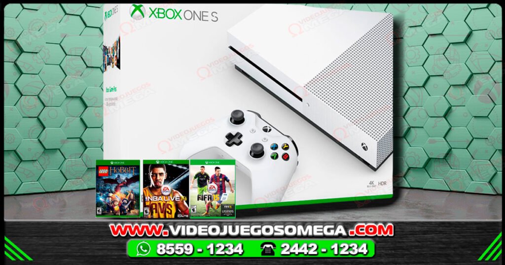Consola Xbox One S original 1TB disponible en Costa Rica