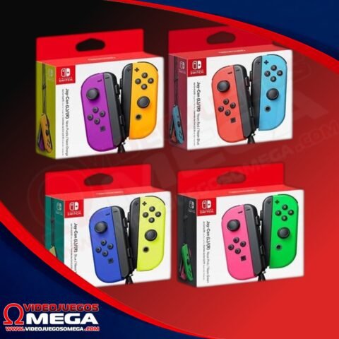Control Nintendo Switch JoyCon Original Azul y Amarillo