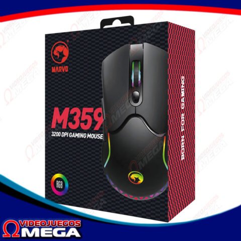 Mouse Marvo Scorpion USB M359 - Mouse | VideoJuegos Omega Costa Rica