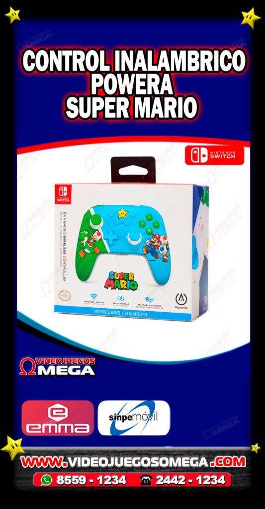 Control Switch Super Star Friends edición especial disponible en Costa Rica