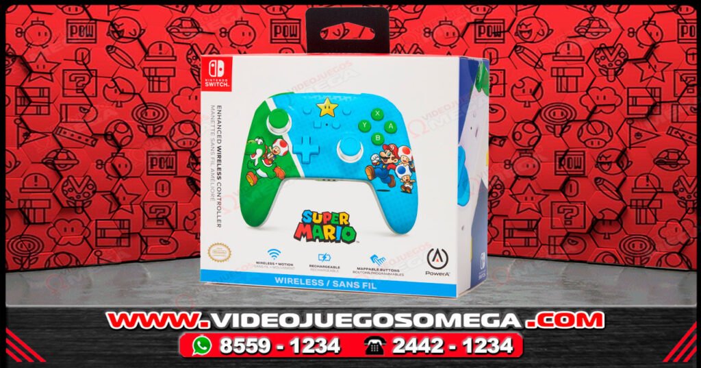 Control Switch Super Star Friends edición especial disponible en Costa Rica