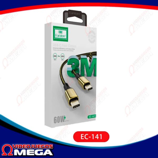 Cable Tipo C 3 Metros Alta Velocidad | Costa Rica