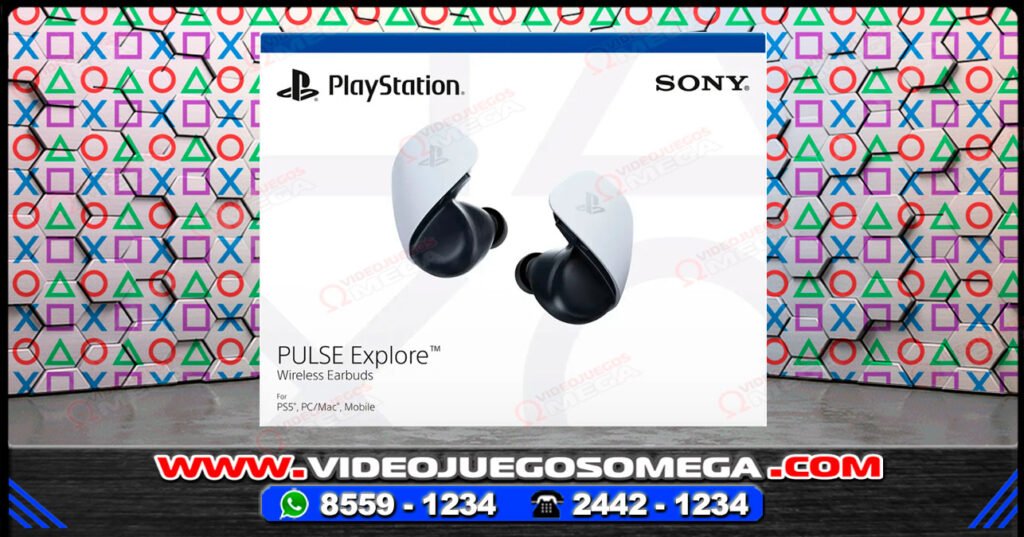 Audífonos PlayStation Pulse Explore con estuche – Videojuegos Omega Costa Rica