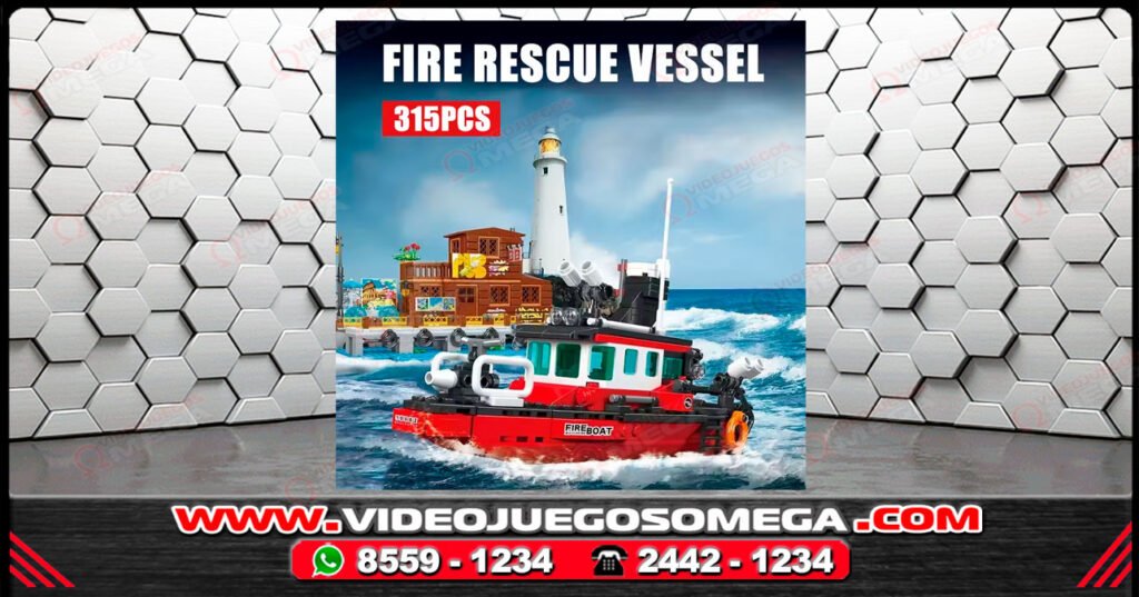 Set Lego Barco de Rescate para niños disponible en Costa Rica