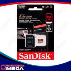 Memorias MicroSD SanDisk Extreme 256GB