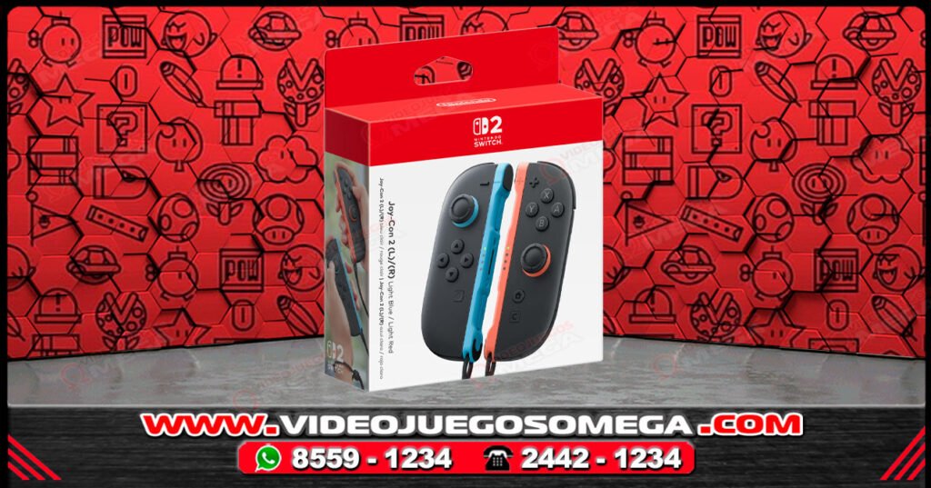 Controles Joycon 2 compatibles con Nintendo Switch disponibles en Costa Rica