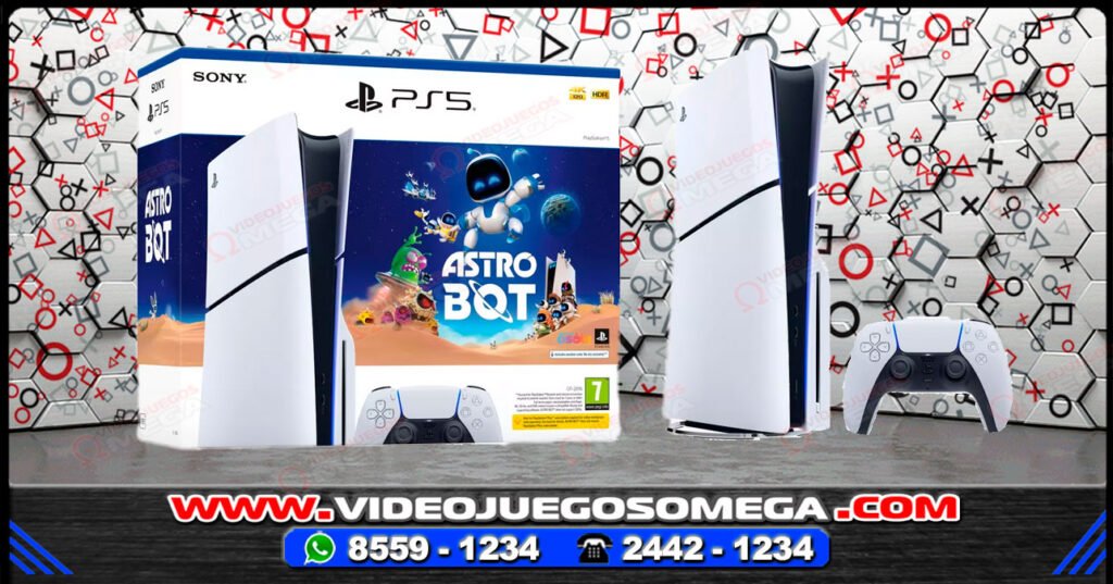 Consola PlayStation 5 Slim Edición Astro Bot – Videojuegos Omega Costa Rica