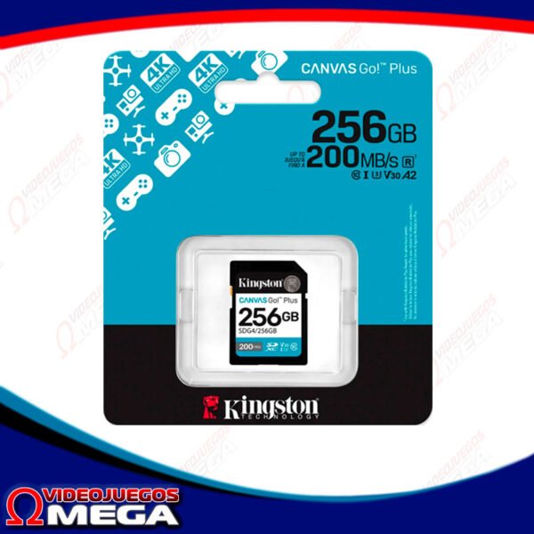 Kingston Canvas Go Plus 256GB | Costa Rica