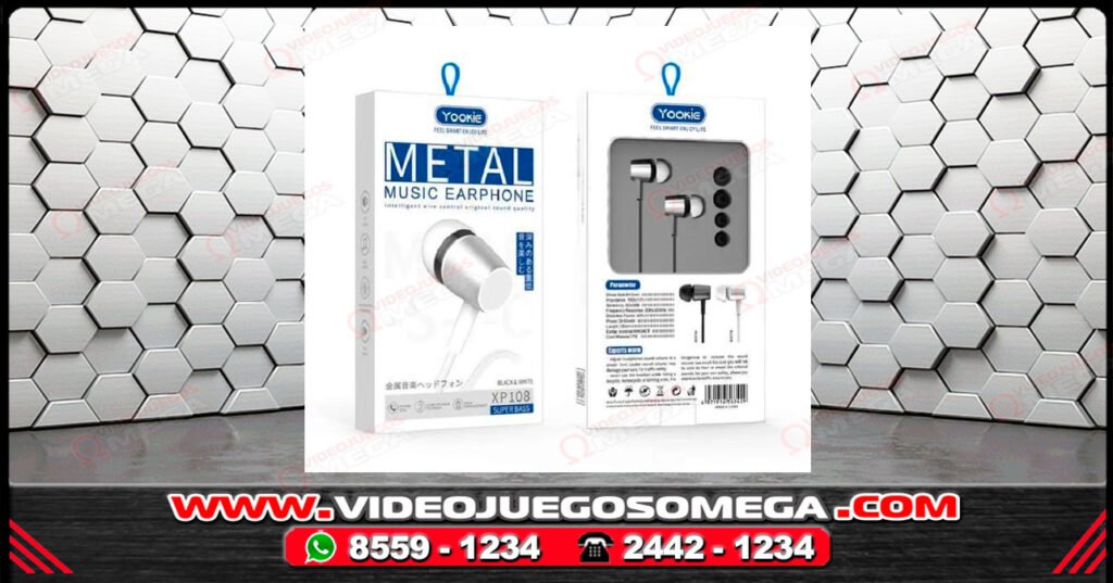 Audífonos Yookie XP108 disponibles en Costa Rica en videojuegosomega.com