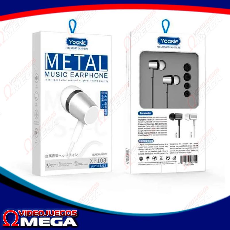 Audífonos Yookie XP108 | Costa Rica