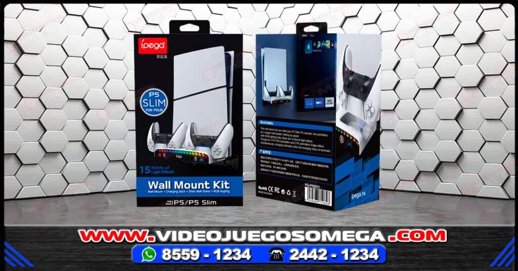 Soporte de pared para PS5 PG-P5S01 en Costa Rica