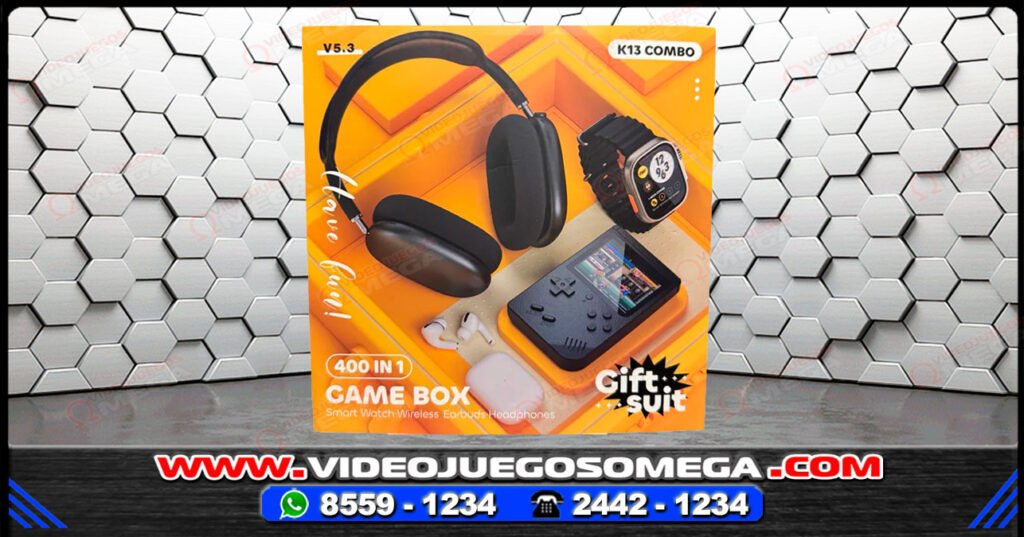 Consola Retro K13 con juegos clásicos en Costa Rica