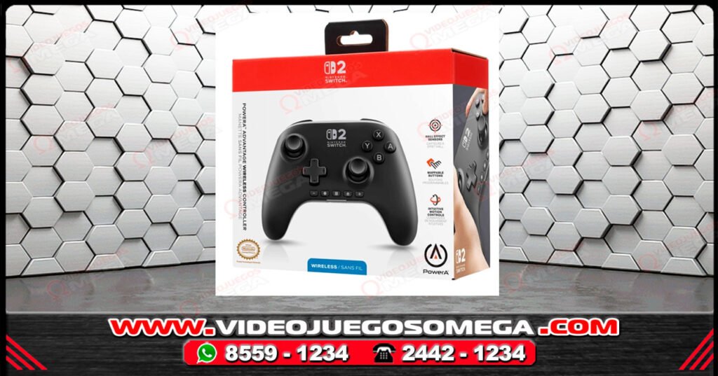 Control Inalámbrico PowerA NSW2 Pro para Nintendo Switch en Videojuegos Omega Costa Rica.