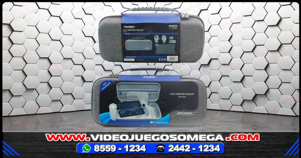 Estuche 5 en 1 completo para PlayStation Portal disponible en Videojuegos Omega Costa Rica.