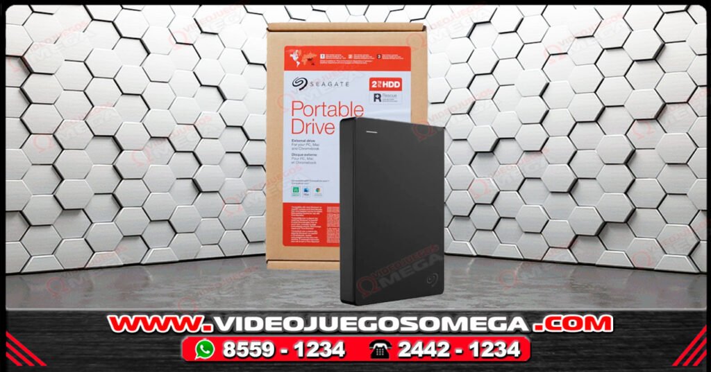 Disco duro externo Seagate 2TB USB 3.0 en Costa Rica