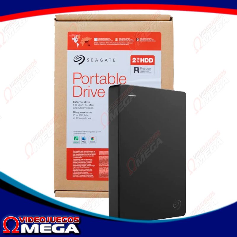 Disco Duro Externo Seagate 2TB 3.0