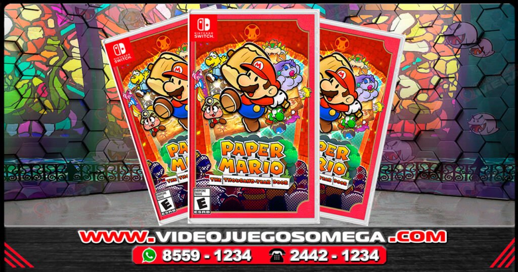 Paper Mario The Thousand Year Door Nintendo Switch Costa Rica