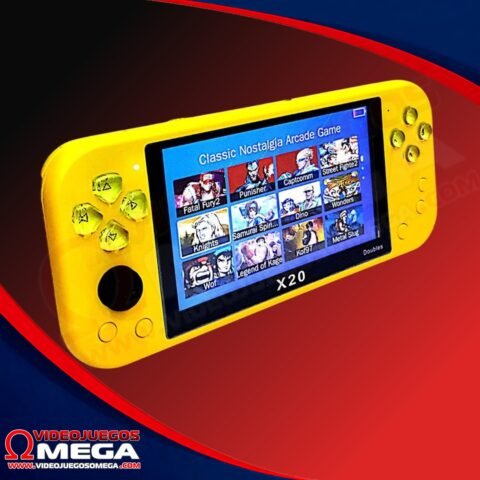 Consola Portátil X20 Gamer Retro con Juegos Clásicos