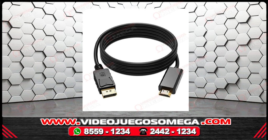 Cable DisplayPort a HDMI 1.8m Full HD