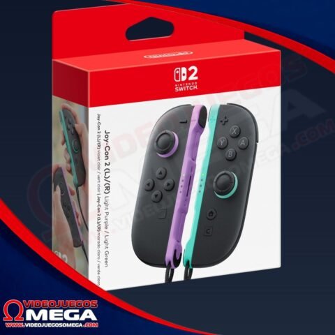 Controles Joycon para Nintendo Switch 2 | Morado y Verde
