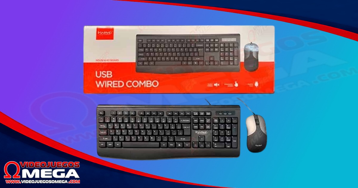 Kit de Teclado y Mouse Marvo DCM001 Kit de Teclado y Mouse Marvo DCM001