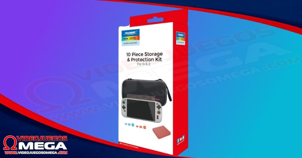 DOBE Nintendo Switch 2 10-in-1 Storage Set en Videojuegos Omega Costa Rica