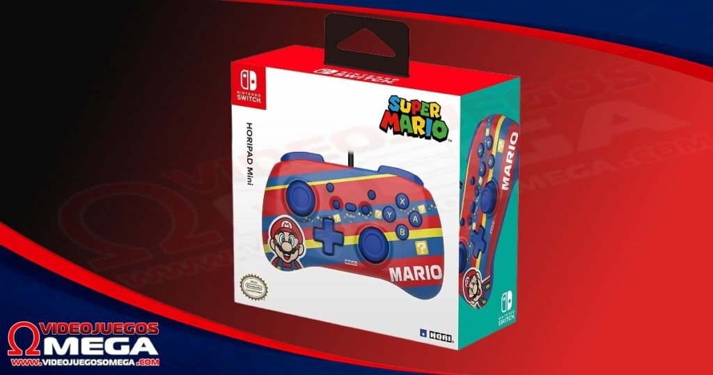 Control HORIPAD Mini Super Mario Edition disponible en Videojuegos Omega Costa Rica