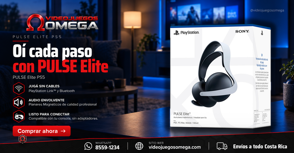 Audífonos PULSE Elite PS5 | Costa Rica