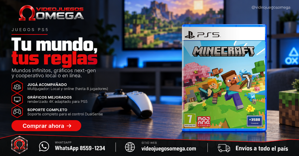Minecraft PS5 Minecraft PS5