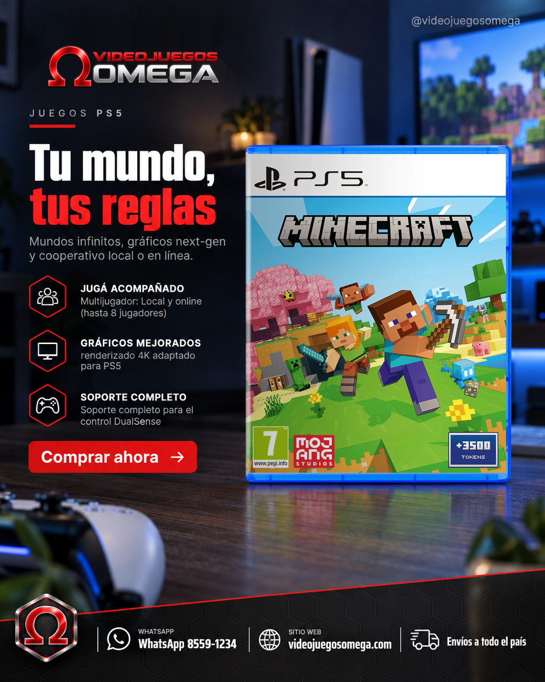Minecraft PS5 Minecraft PS5