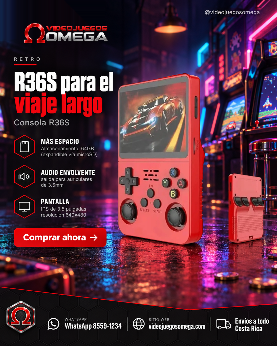 Consola Retro Portátil R36S
