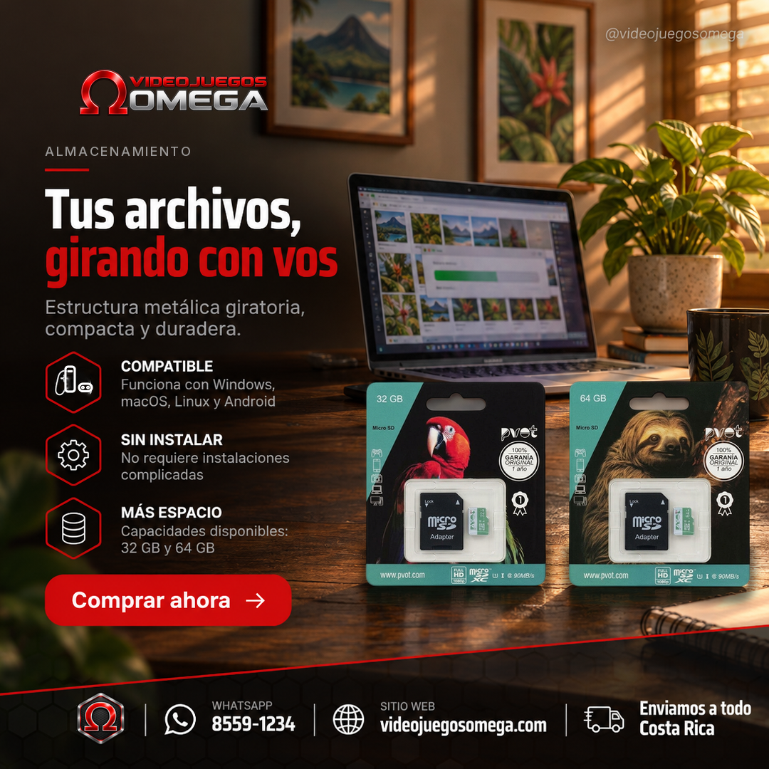 Tarjeta de Memoria MicroSD Pvot 90MB/s Clase 10 - Imagen 2
