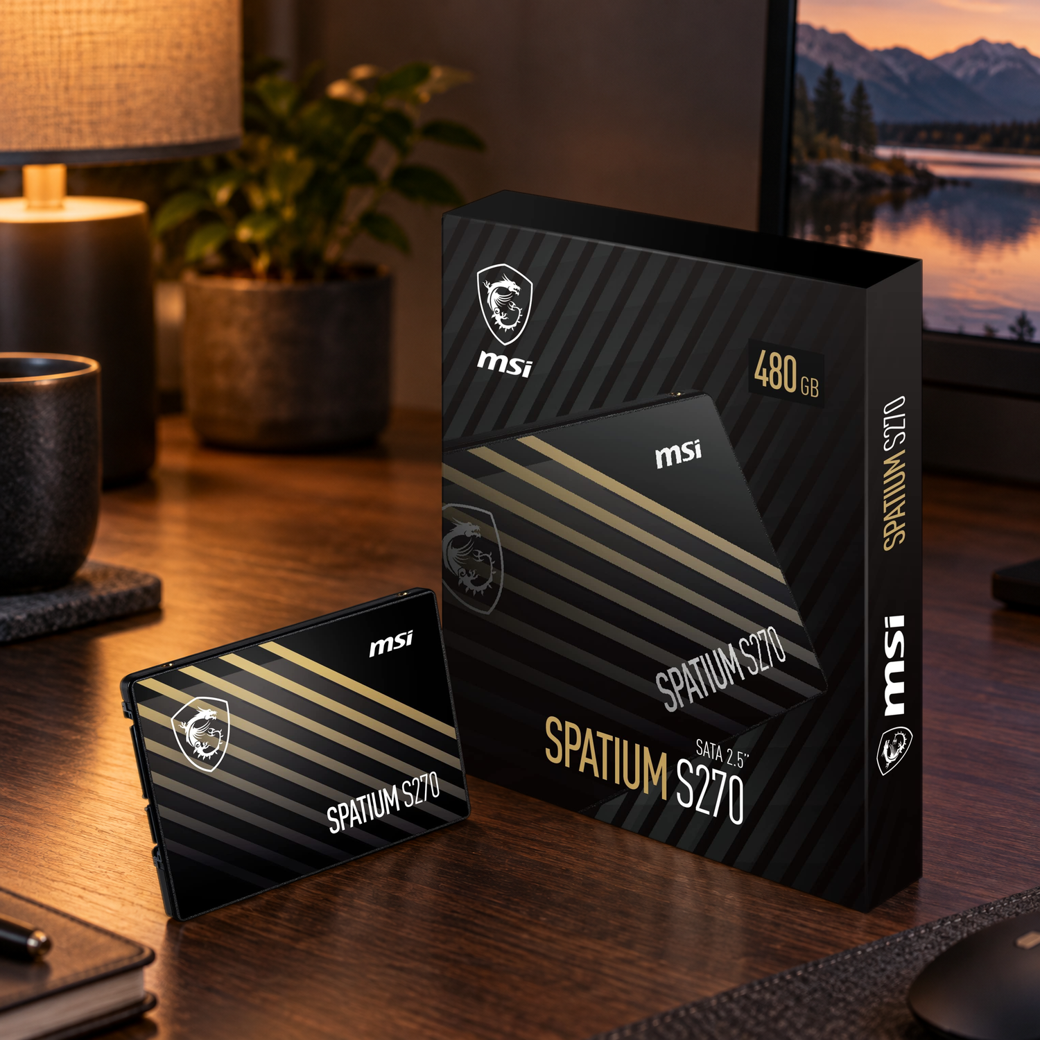 Disco duro SSD 480GB MSI Spatium S270 | Costa Rica - Imagen 3