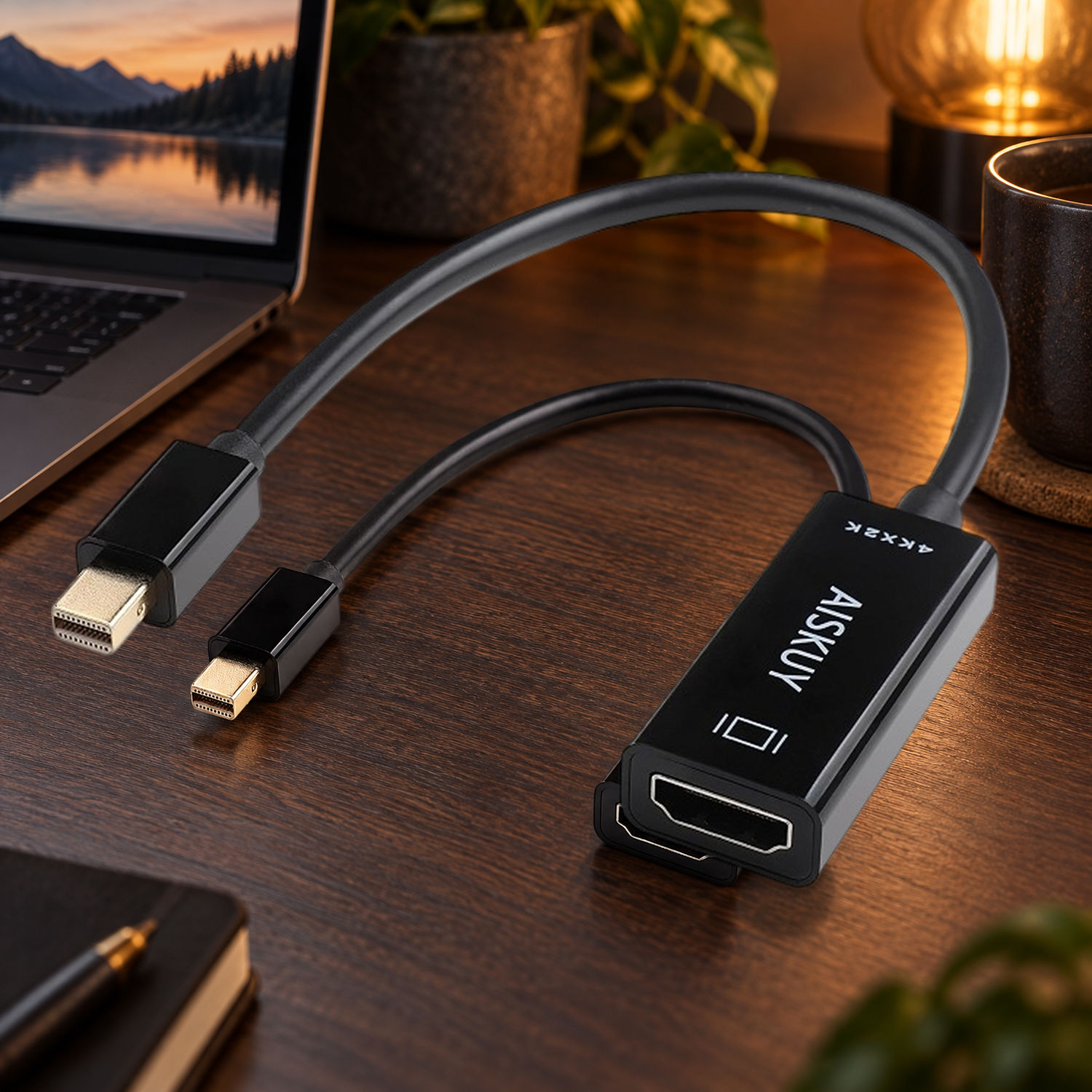 Cable Adaptador Mini DisplayPort Microsoft a HDMI