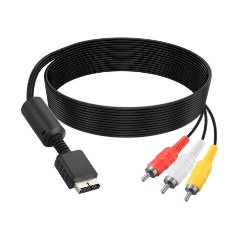 Cable AV RCA para Consolas PlayStation 2
