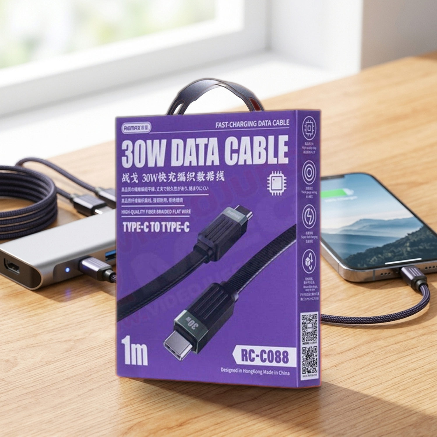 Cable USB C a USB-C Remax 30W | RC C088