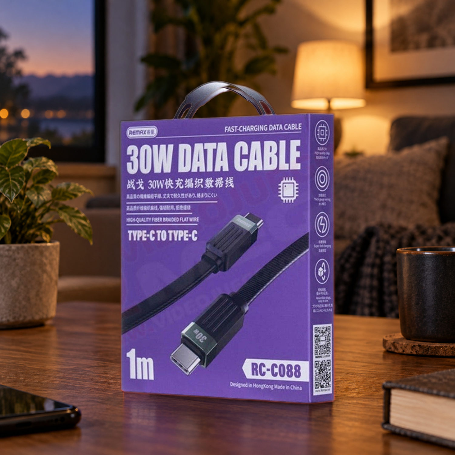 Cable USB C a USB-C Remax 30W | RC C088