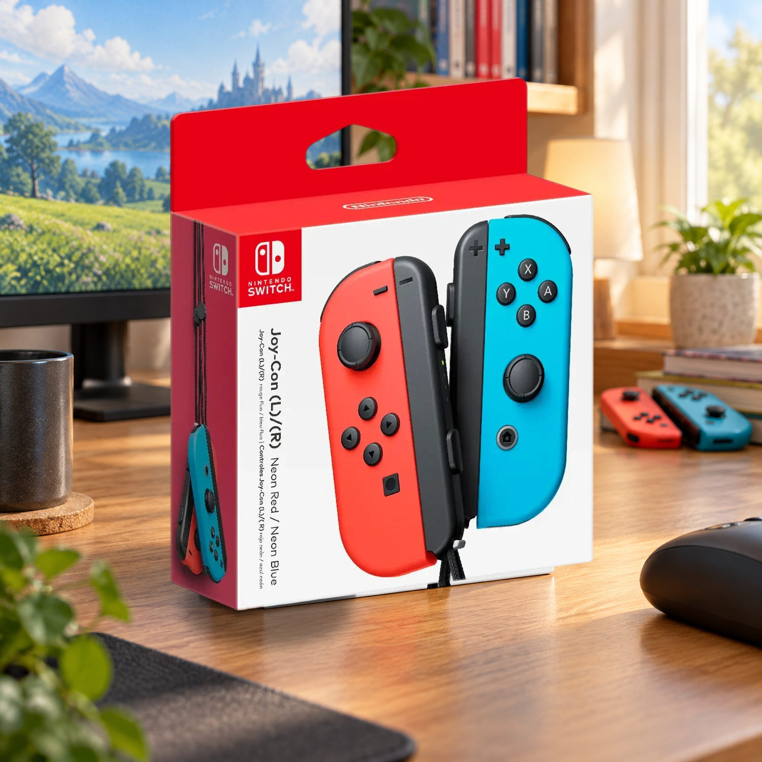 Control Nintendo Switch JoyCon Original · redblue