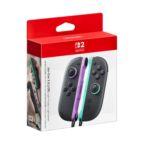 Controles Joycon para Nintendo Switch 2 | Morado y Verde