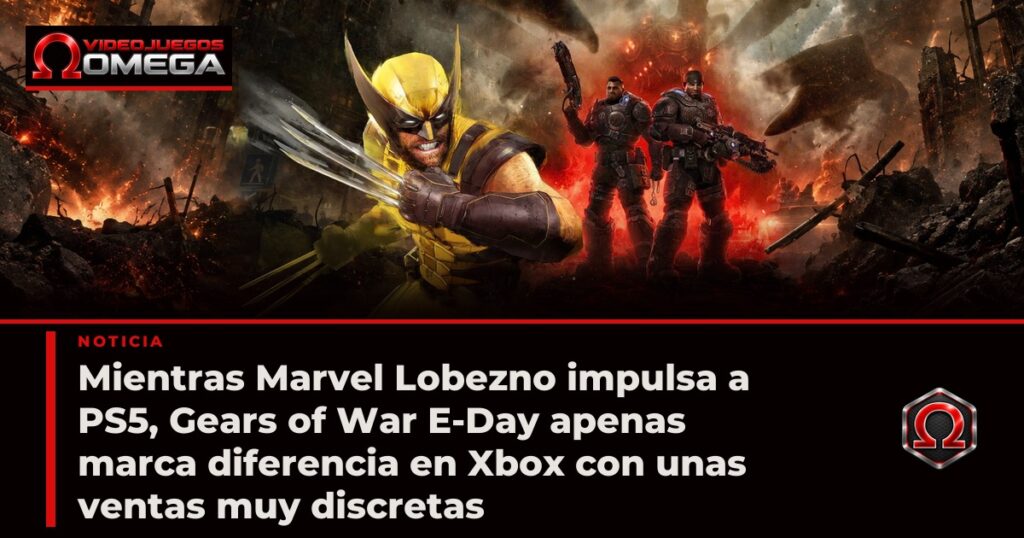 Mientras Marvel Lobezno impulsa a PS5 Gears of War E-Day apenas marca