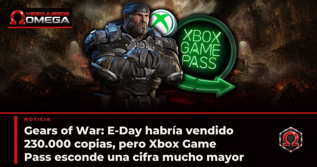 Gears of War E-Day habría vendido 230000 copias pero Xbox Game Pass