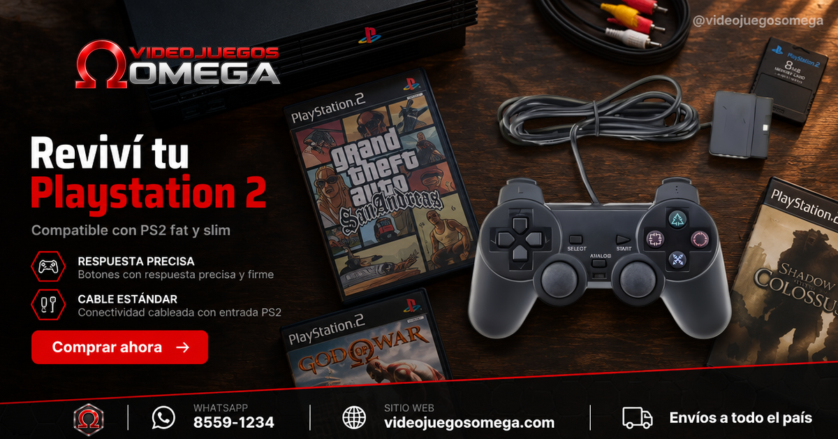 Control Playstation 2 | Costa Rica Control Playstation 2 | Costa Rica