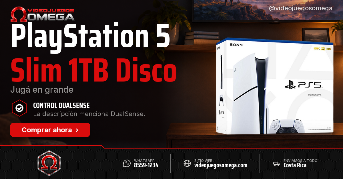 Consola PlayStation 5 Slim 1TB Disco